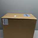 Trash Can, Rectangular Commercial Office Wastebasket, 10 Gallon (Pack Of 1), Black