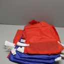 Champion Sports  
Heavyweight Numbered Nylon Pinnie,  6 Blue and 6 Red(Pack of 12), -