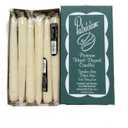 8in Ivory Taper Candles Pack of 12