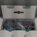 MagicMakers Electric Shiatsu Neck Massager with Heat - Pain Relief for Back, Shoulders & Feet - Gift for Men, Women, Mom & Dad - From Daughter or Son - Ideal for Christmas, Mother's Day & Father's Day (Blue)