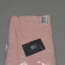 SUUKSESS Women 2 Piece Matching Lounge Workout Sets Outfits Sleeveless Cropped Tops Summer High Waisted Wide Leg Pants Pink XL