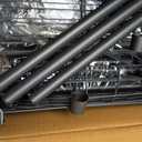 Heavy Duty Clothes Rack, Portable Closets with 6 Rods & 6 Shelves