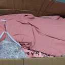 Windyun 6 Pack Kids Teepee Tent for Slumber Party Sleepover Tents for Girls Party with Air Mattress, Star Lights, Blankets Trays Sheets, Natural Cotton Toddler Play Teepee for Indoor Outdoor(Pink)
