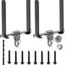 2 Heavy Duty Swing Hangers, Wooden 180 Swing Set Accessories Hammock 660LB Capacity Playground Hammock Chair Rope, Sandbag Porch, Hanging Heavy Punching Bags (2 Pack)