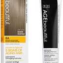 AGE beautiful Permanent Hair Color Dye Liqui Creme | 100% Gray Coverage | Anti-Aging Haircolor | Biotin for Thicker, Fuller Hair | Professional Salon Coloring