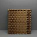 Handwoven Rattan Cat Litter Box Enclosure Furniture - Hidden Cabinet with Odor-Control Mat, Anti-Spill Fence & Secure S-Hooks for Living Room/Bedroom, 18.2"x18.2"x24.5" (Natural)