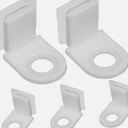 5Pcs Bathroom Wall Hanging Hooks and Shampoo Bottle Holder Strong Adhesive Bath Organizer for Efficient Bathroom Storage and Easy Organization