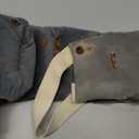 uncn Heating Pad for Neck Shoulders and Back Microwavable Wrap Weighted Neck Warmer 32x5in Microwave Heat Wrap Rice Beanbag Lavender Scented 1.5Pounds (Gray)