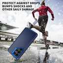 for Samsung Galaxy S26 Ultra Case [Shockproof] [3-Layer][Military-Grade] Full Body Protection Rugged Heavy Duty Cover Case for Galaxy S26 Ultra 5G,Dark Blue