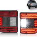 Jeep Gladiator JT Tail Lights 2020-2026 DOT Compliant Red Lens
