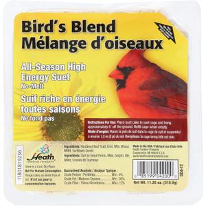 2 x Manufacturers Direct Heath Mfg Co DD4 Birds Blend Suet,net wt 11.25