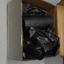 100pcs/5 Roll Garbage Bags 45x50cm Household Disposable Plastic Trash Bags Home Storage Bag 5-7 L Cleaning Waste Bag (Color : 5 rolls-blak, Size : 45x50cm)
