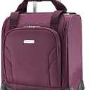 Samsonite Underseat Carry-On Spinner With USB Port, Purple, One Size