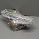 Morena II 12-20 Inch Adjustable Side Curtain Rod Set Pair, 1 Inch Diameter in Nickel