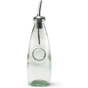 Tablecraft 12Oz Oil Vinegar Bot Recycled Grn Glass