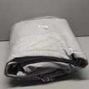 Lessymo 6x9 Bedroom Area Rugs- Machine Washable Area Rugs, Super Soft Faux-Wool Area Rug for Living Room, Boho Area Rug Vintage Floral Medallion Non-Slip Low Pile, Grey White