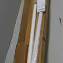 Tension Shower Curtain Rod 51-86 Inch,Adjustable Spring Shower Rod No Drilling for Window or Bathroom, Easy to Install, Never Rust,Very Secure,Rod Diameter 1.26 Inches-White