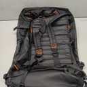 85L 29“ Foldable Rolling Backpack with Wheels, Soft-Side Travel Duffle Bag with Separate Shoe Compartment, Full Quilted Bottom, Black