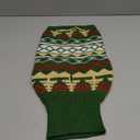 PUMYPOREITY Dog Christmas Sweater, Warm Dog Sweater Medium Size Dog, Turtleneck Medium Dog Sweaters, Soft Dog Christmas Outfit for French Bulldog, Schnauzer, Green, M