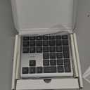 Nulea Wireless Number Pad Bluetooth 5.0 & 2.4G Portable Numeric Keyboard, USB-C Rechargeable, 34-Keys Bluetooth Keyboard for Data Entry, Compatible for Laptop, Mac, iMac, Tablet, PC Desktop