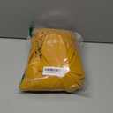 Smiry Rectangle Picnic Table Cloth, Waterproof Elastic Fitted Tablecloths for 6 Foot Tables, Washable Polyester Table Cover for Camping, Indoor and Outdoor (Mustard Yellow, 30"x72")