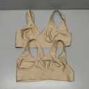 Hanes Women's Wireless Bra, Smooth Comfort Full-Coverage T-Shirt Bra for Women, Single Or 2-Pack (Beige, M)