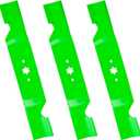 Lawn Mower Blades High Lift Blades with 54 inch Decks Fits for Cub Cadet 942-0679 742-0679 for Cub Cadet RZT-54 19A40002 19A70008, 3 PCS