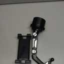 Car Phone Mount, Phone Holder for Car Windshield & Dashboard, Strong Suction Cup & Clamp Arm 360 Rotatable, Universal Smartphone Mount, Hands-Free for Driving (S258)