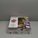 Cuisinart CCG190RB Inch Portable BBQ Charcoal Grill, 14", Red, 14.5" x 14.5" x 15"