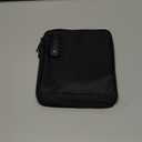 Beach Locking Bag, 9x7.5 Inch Portable Safe for Phone, Wallet, Keys | Anti-Theft Locking Travel Pouch for Pool, Vacation (Black)