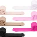 Zando 6 Pairs Toddler Ballet Tights for Girls 1-14 Y - Ultra Soft Velvet Girls Dance Tights for Daily Dance School Christmas