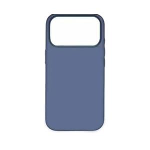 or iPhone 17 Pro/17 Pro Max Magnetic Case, Classic Liquid Silicone Anti-Scratch Mobile Phone Case (Gray Blue,17 promax)