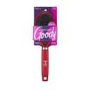 Goody Oval Hair Brush with Gelous Grip - For All Hair Types - Ion Infused Bristles for Frizz-Free and Glossy Styling - Pain-Free Hair Accessories for Women, Men, Boys, and Girls
