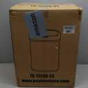 BestOffice | 13 Gallon Trash Can with Lid | Automatic Touchless Garbage Can | Odor Control | Modern Oval Design | Easy to Clean | Stainless Steel | Fits Any Kitchen, Bathroom, Office or Home