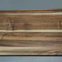 Acacia Wood Sofa Arm Tray, Folding Clip-On Couch Arm Tray, Sofa Armrest Trays for Drinks, Snacks, Phone, Remote Control
