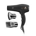 Andis 80750 1875-Watt Tourmaline Ceramic Ionic Salon Hair Dryer with Diffuser, Fast Dry Low Noise Blow Dryer, Travel Hairdryer for Normal & Curly Hair, Soft Grip, Black