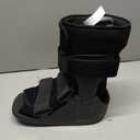 United Ortho Short Air Cam Walker Fracture Boot, Large, Black