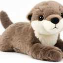 Brown Otter Stuffed Animal Cute Otter Plush Toy for Kids & Adults Birthday Surprise & Room Decor A Cuddly Companion for Everyday hugs and Bedtime