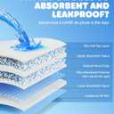 50-Pack Extra Large Pee Pads - 34" x 28" Puppy Pads for Dogs with 6-Layer Leakproof Protection, Disposable and Quick-Dry Dog Pads with High Absorbency for Easy Potty Training