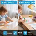 Clear Acrylic Sheet Plexiglass Cut to Size 1/8 Inch Thick 18x24 | 3mm Polycarbonate for Craft Projects, Signs, Window Glass, DIY Projects, Cut with Cricut, Engraver, Saw Or Hand Tools 3Pack