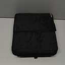 TpeeTeek Tablet Pillow Stand with Storage, Foldable iPad Holder for Lep, Bed, Sofa, and Desk - Soft Pad Dock with Pocket and Stylus Mount Compatible with 4-13" iPad Pro/Air/Mini, Galaxy Tab, Kindle (Black)