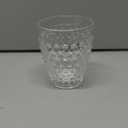 EVEREST GLOBAL Hobnail Old Fashion Iced Beverage Tumblers vintage glassware 10 oz. set of 6 Glass Cup for Water Wine Soda Whiskey Juice Milk Beer Iced-tea for Dinner Parties Bars Restaurants (Clear)