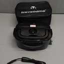 TRAVELISIMO Electric Lunch Box for Adults 100W Heated Lunch Box For Men 1.5L Stainless Steel Portable Food Warmer, 12/24/110V for Travel & Work, Loncheras Electricas Para Calentar almuerzo (Black)