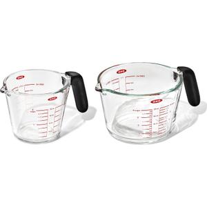 OXO Good Grips 2-Cup and 4-Cup Glass Measuring Cup Set