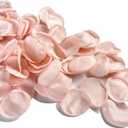 200PCS Rose Petals, Pink Flower Girl Scatter Petals for Weddings Party Dinner Table Romantic Night Decoration
