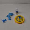 Bubble Gun Bubble Machine Dinosaur Bubble Blower Toy for Kids and Toddlers Bubble in Bubble Gun Party Favors Birthday Christmas Easter Gift for 3 4 5 6 7 8 9 Years Old Boys and Girls (Blue)
