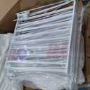 Regalo SAFETY 194-Inch Super Wide Baby Gate & Play Yard, 2-in-1 Convertible Extra Wide Safety Barrier, Hardware Mounted for Toddlers & Pets, American Designed, American Owned, For Children 6-24 Months (White), 50.5-192"W x 28"H