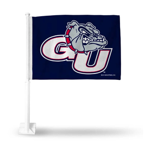 Gonzaga University Bulldogs 11X14 Window Mount 2-Sided Car Flag