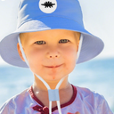 Zando Baby Sun Hat UPF 50+ Sun Protective Adjustable Wide Brim Infant Bucket Hats Outdoor Beach Swim Boy Girl 0-4 Years (12 Months, Blue)