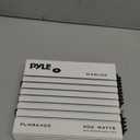 Pyle Hydra Marine 400W 4-Channel Amplifier - Waterproof with Dual MOSFET Power Supply - GAIN level Controls - RCA Input - LED Indicator - Compact Design for Boat/Vehicle Audio - PLMRA402